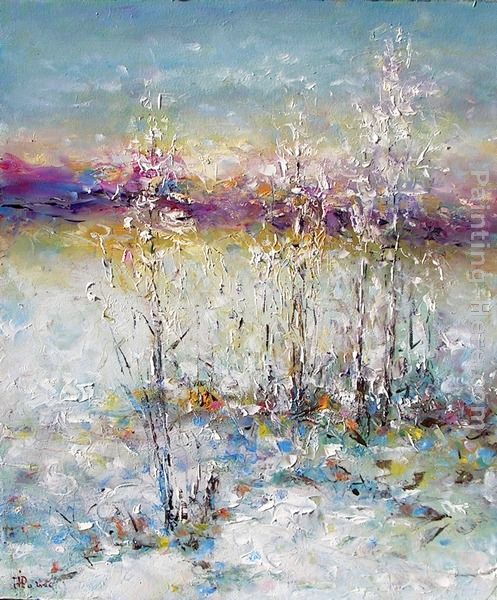 Ioan Popei Winter Landscape 02
